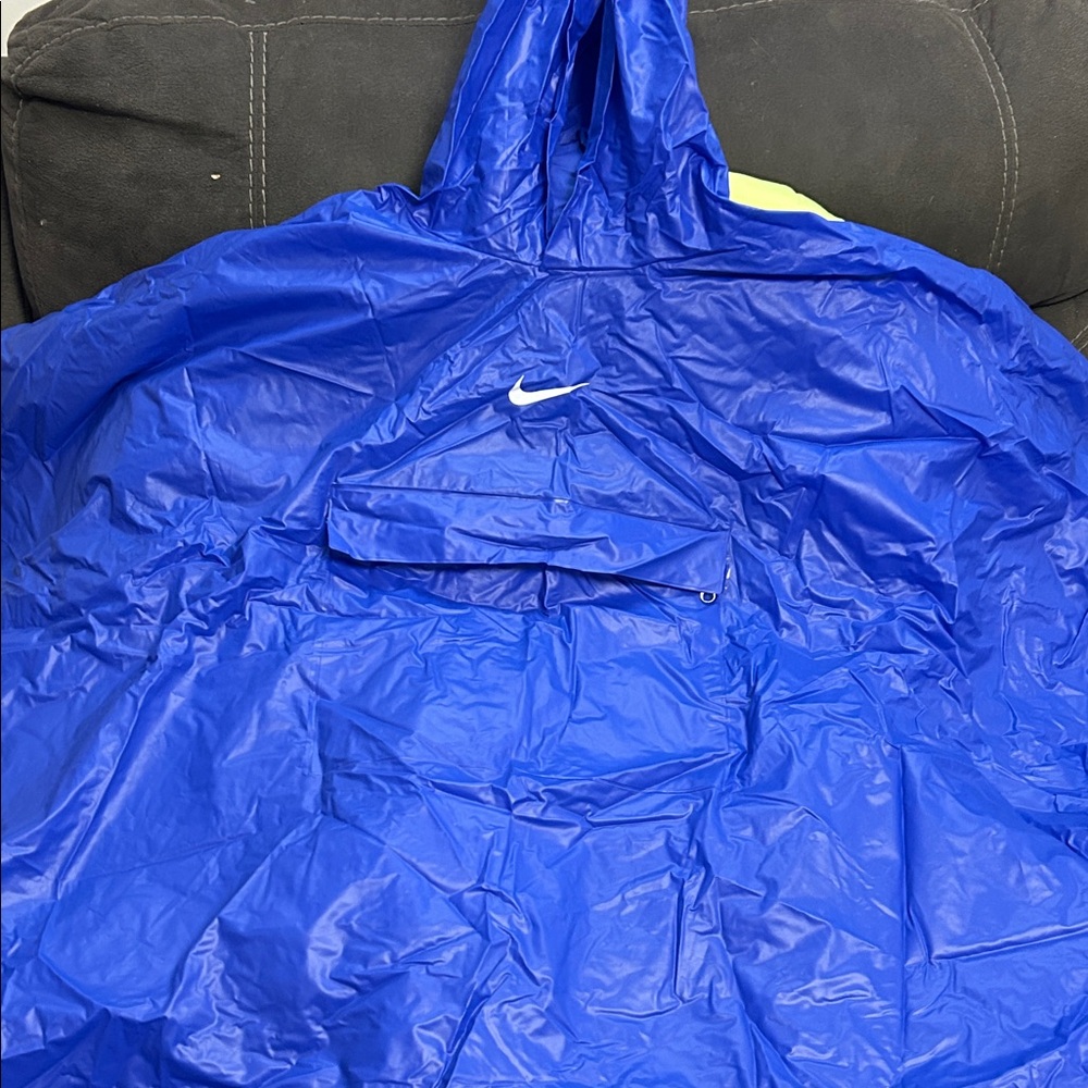 Nike Royal Blue oversize poncho